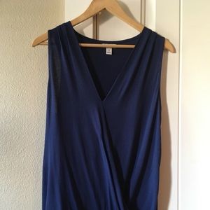 LAST WEEKEND—Old Navy Faux Wrap Tank M top